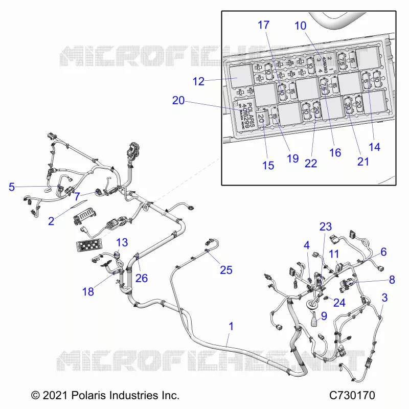 ELECTRICITE, WIRE HARNESSES