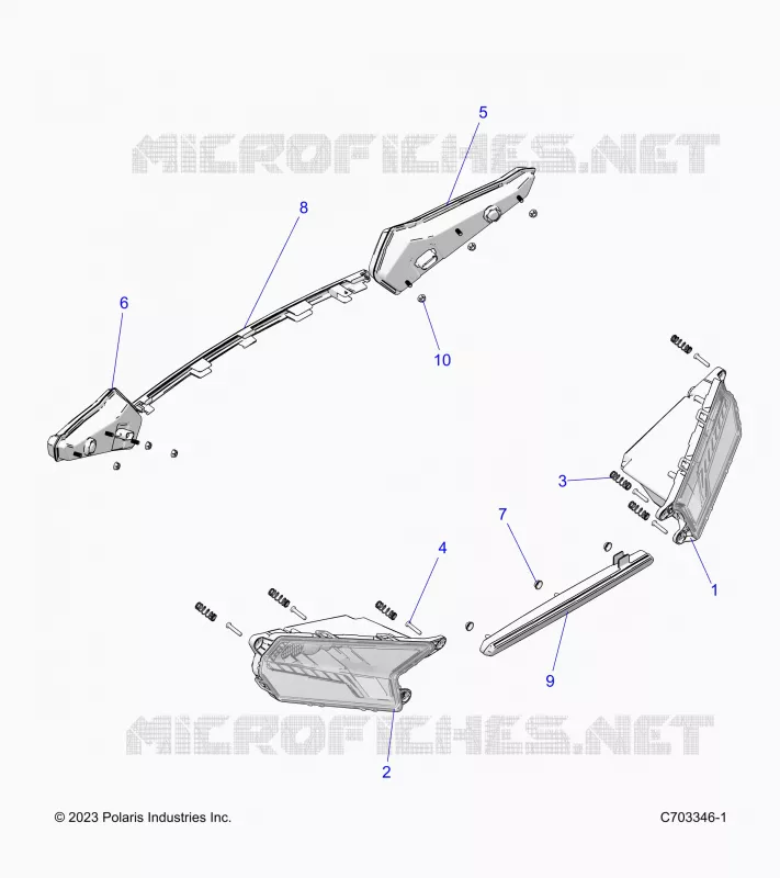 ELECTRICITE, HEADLIGHTS AND TAILLIGHTS