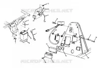 SUPPORT BATTERIE ASSEMBLY 6X6 (4919811981036A)