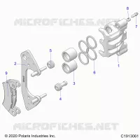 FREIN AVANT CALIPER