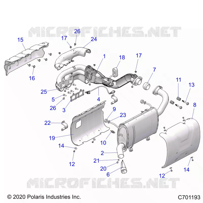 ENGINE, ECHAPPEMENT
