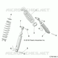 SUSPENSION AVANT SHOCK MOUNTING