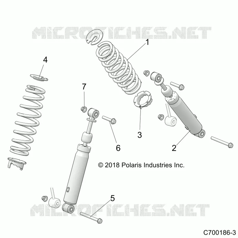 SUSPENSION AVANT SHOCK MOUNTING