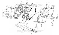 COUVERCLE D'EMBRAYAGE  XPLORER 500 W97CD50A (4941354135C009)