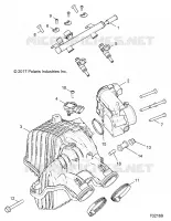 ENGINE, PRISE D'AIR MANIFOLD