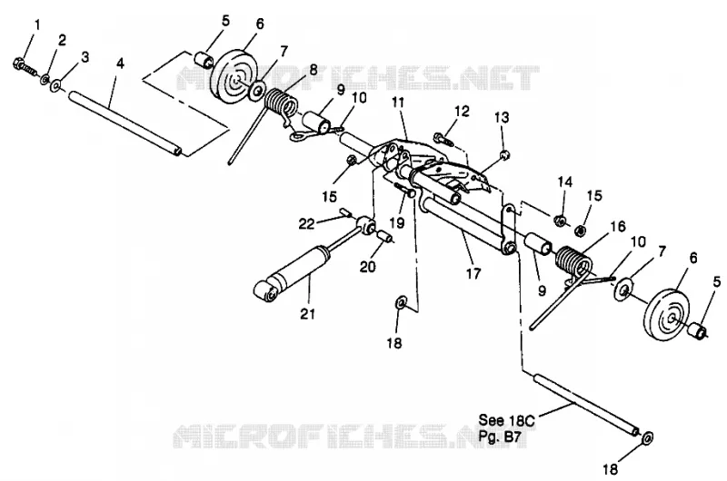 BRAS DE SUSPENSION ARRIERE LITE GT 0973133 AND EUROPEAN LITE GT E973133 (4938253825B010)