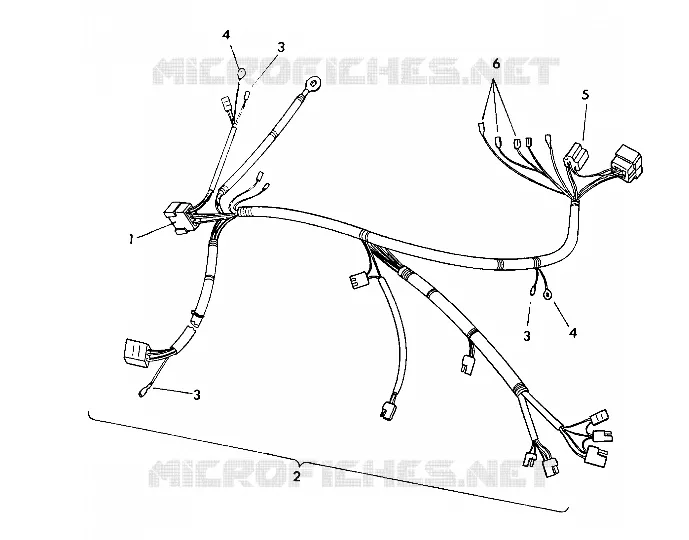 FAISCEAU ELECTRIQUE 500 SP/500 SKS (4921262126036A)