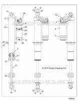 SUSPENSION AVANT SHOCK INTERNALS