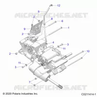SYSTÃˆME DE TRANSMISSION, MAIN GEARCASE MOUNTING