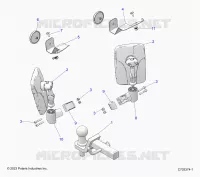 RETROVISEURSS, TRACTOR COMPONENTS- Z24NES99CM/FM (C703374)