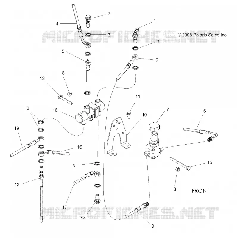 FREINS, VALVE SYSTEM