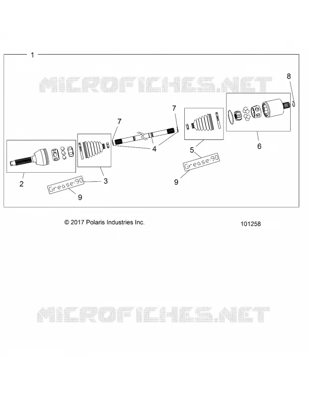 DRIVE TRAIN, TRANSMISSION AVANT SHAFT