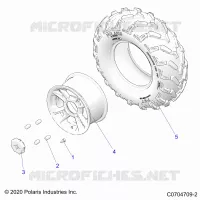 ROUES, REAR