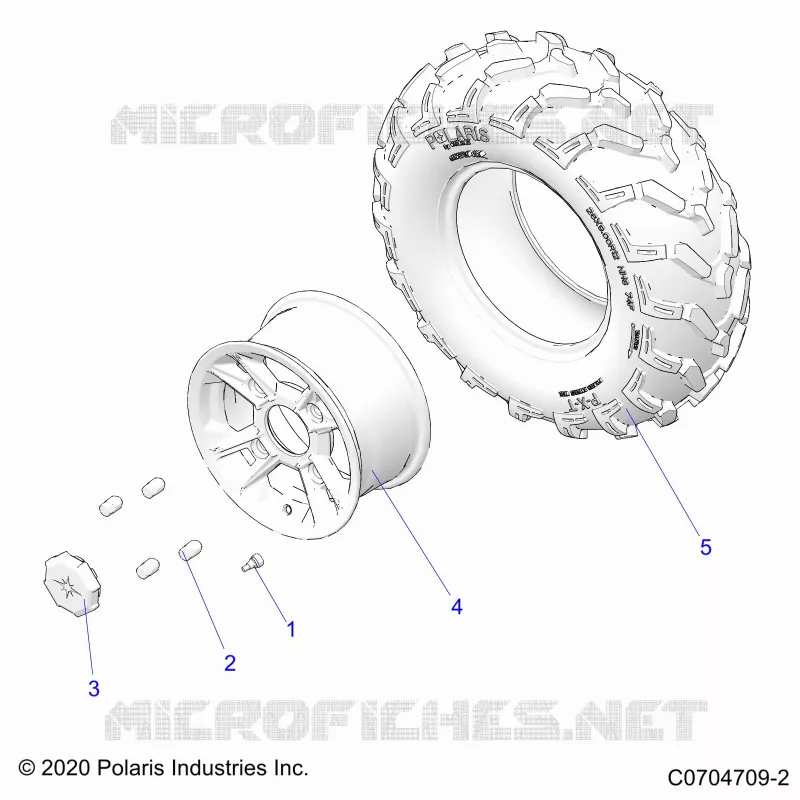 ROUES, REAR