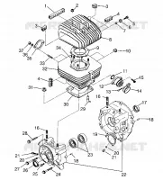 CARTERS MOTEUR AND CYLINDRE TRAIL BOSS W958527 (4930323032C008)