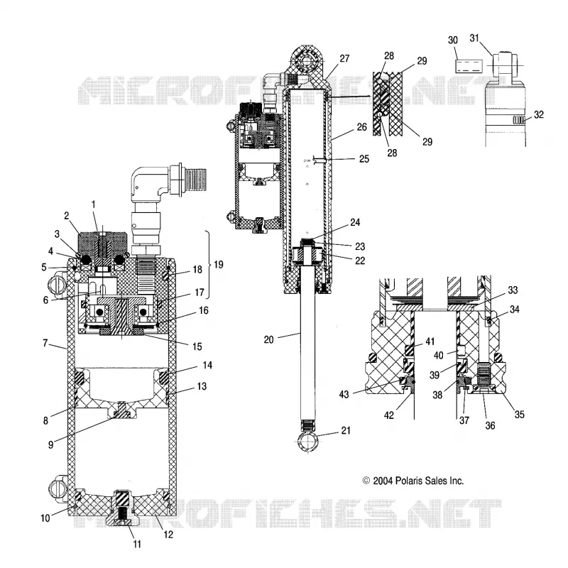 AMORTISSEUR (REAR TRACK)(EDGE)