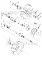 ROUE ARRIERE DRIVE ASSEMBLY (4917741774021A)