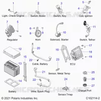 ELECTRICITE, COMPONENTS