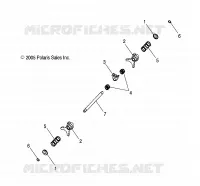 SYSTÈME DE TRANSMISSION, PONT PRINCIPAL FOURCHETTES DE SELECTION