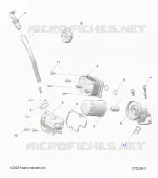 ENGINE, JAUGE ET FILTRE A HUILE