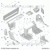 PLANCHER, REAR