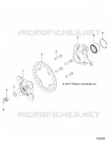 SUSPENSION AVANT CARRIER- Z18VFE99AK/AJ/AW/BK/BJ/BW/LW/K99AK/BK/M99AL (702255)