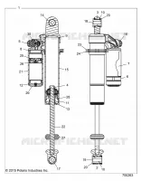 SUSPENSION ARRIERE SHOCK INTERNALS
