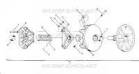EMBRAYAGE DE TRANSMISSION STAR AND SPRINT E/S (4915431543010A)