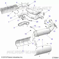 ENGINE, ECHAPPEMENT