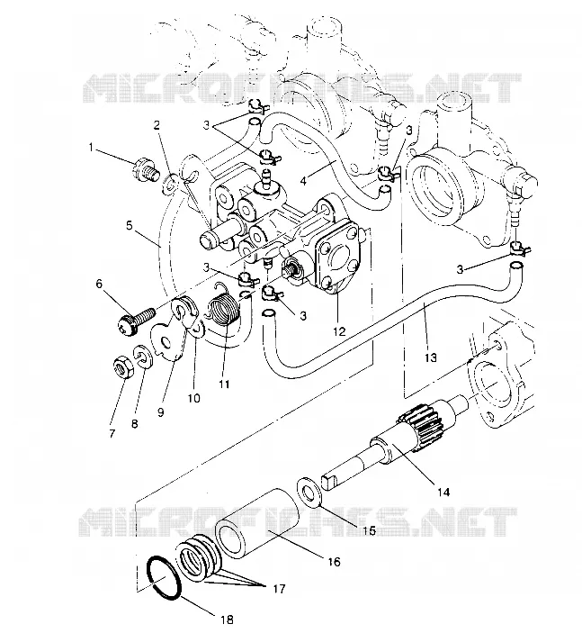 POMPE A HUILE Storm 0950782, Storm SKS 0950582,  Euro Storm E950782, Eu (4929012901D001)