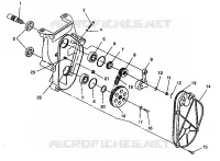 CARTER DE CHAINEE ASSEMBLY XLT E940767,  XLT SP E940667    XLT SKS E940567 (49274227420017)