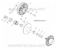 SYSTÈME DE TRANSMISSION, SECONDARY CLUTCH