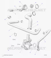 MOTEUR, WATERPUMP AND BYPASS