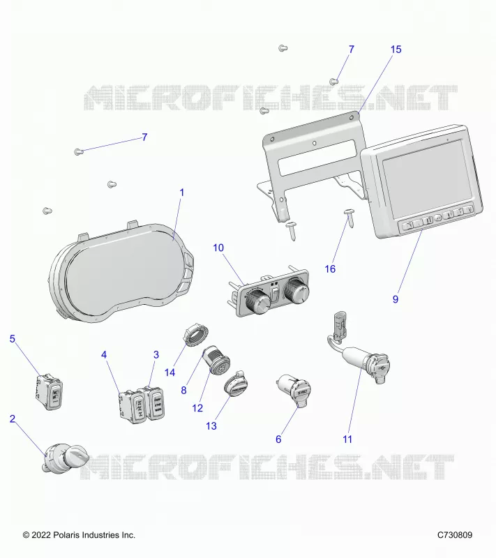 ELECTRICITE, DASH INSTRUMENTS