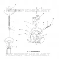 MOTEUR, CARBURATEUR, UPPER
