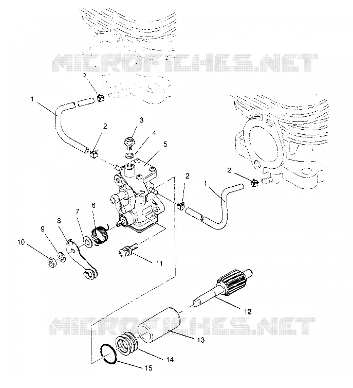 POMPE A HUILE WIDETRAK GT 0952061 and  EUROPEAN WIDETRAK GT E952061 (4928962896C014)