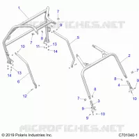 CHASSIS, CAB CADRE