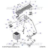 COMPOSANTS ELECTRIQUES AUDIO HVAC (TOIT)