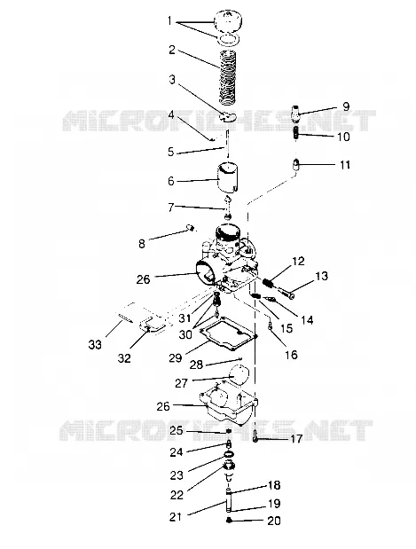CARBURATEUR XLT TOURING 0952857 and  EUROPEAN XLT TOURING E952857 (4929172917C011)