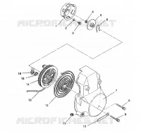 LANCEUR ASSEMBLY 500 EFI / 0930674 and  500 EFI SKS / 0930574 (4922962296037A)