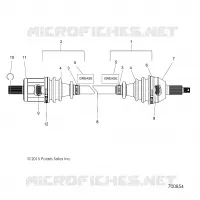 DRIVE TRAIN, CARDAN AVANT