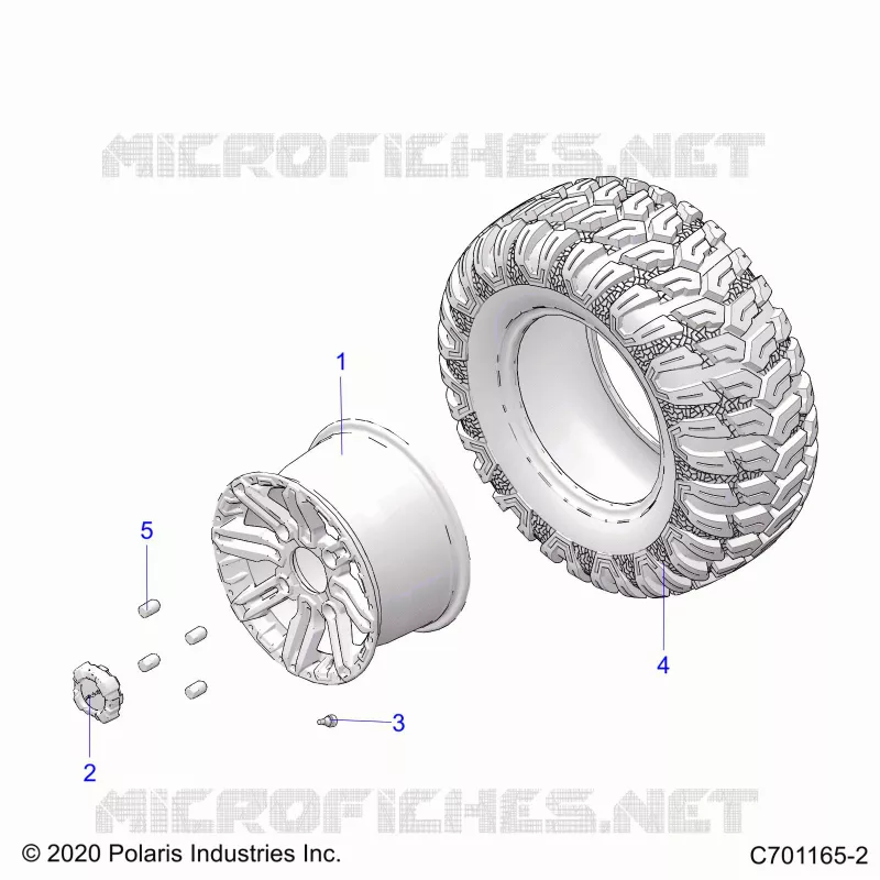 ROUES, REAR