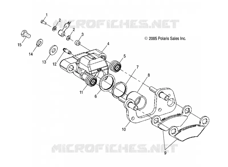 FREIN AVANT CALIPER