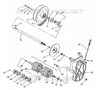 SYSTÈME DE TRANSMISSION ASSEMBLY RXL/0930768 AND RXL SKS/0930568 (4922992299018A)