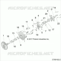 SYSTÃˆME DE TRANSMISSION, PRIMARY CLUTCH