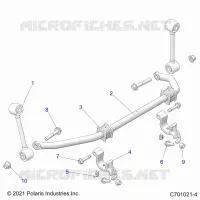 SUSPENSION, FRONT BARRE STABILISATRICE