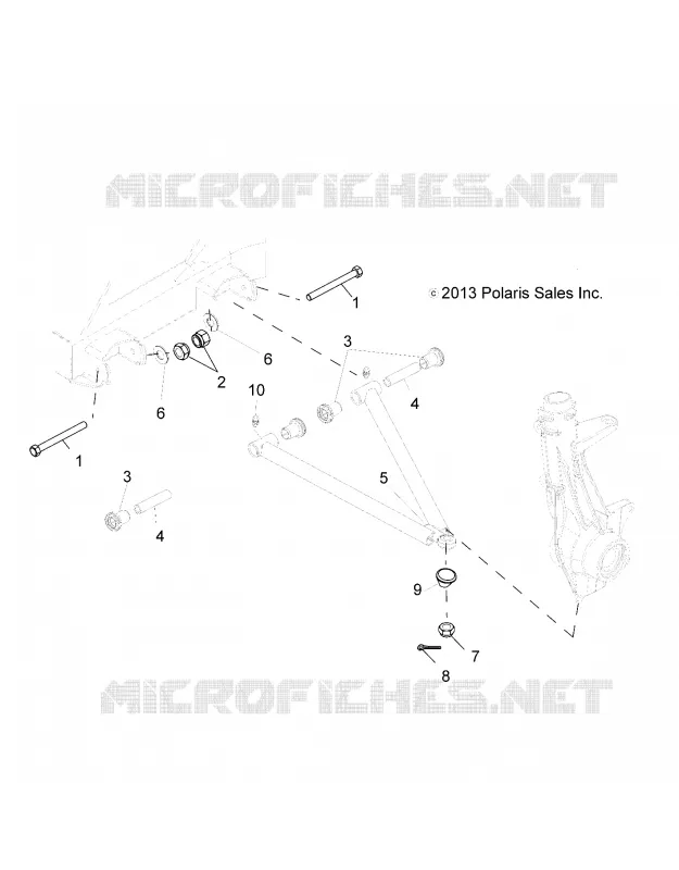 SUSPENSION, A-ARM and SUPPORT MOUNTING