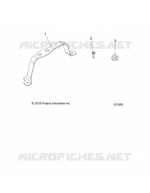 ENGINE, PRISE D'AIR SYSTEM SUPPORT BRACKET