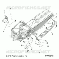 CHASSIS, PROTECTION D'EMBRAYAGE/FOOTRESTS/RUNNING BOARDS