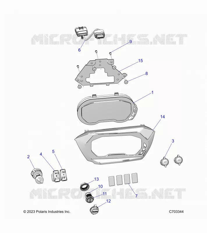 ELECTRICITE, DASH INSTRUMENTS AND CONTROLS